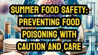 Summer Food Safety: Preventing Food Poisoning with Caution and Care.