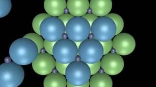 Cubic Close-Packed Unit Cell (tetrahedral hole) of Zinc Blende - Sphalerite