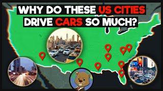 Which US Cities Residents Drive The Most?