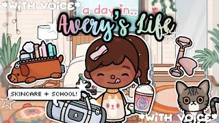 *An aesthetic* day in Avery's Life !!  *with voice ️* Toca Boca Life World Roleplay 