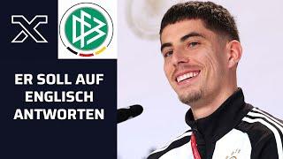 Havertz muss nach Reporter-Frage lachen, Brandt reagiert genial | WM 2022