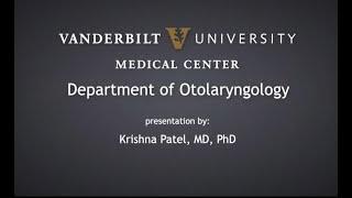 Pediatric Nasal Surgery, Krishna Patel, MD, PhD, Nov 22, 2019