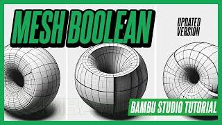 Bambu Studio Guide: Perfecting Mesh Boolean Techniques For 3D Prints | BamBamPrint.com