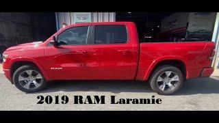 2019 Ram Laramie: Single chamber V tube muffler