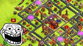 #ЯЩЕРТАЩЕР I НОВАЯ БАЗА I РАШЕРА ВЗЯЛИ НА КВ И ОН...I CLASH OF CLANS