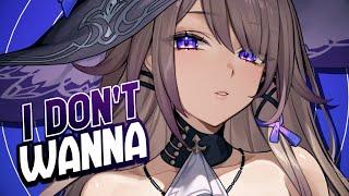 Nightcore - Dont Wanna (Lyrics)