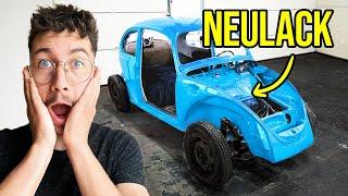 ICH LACKIERE mein Auto SELBST! | Heftiges Ergebnis! | VW Käfer Restauration Teil 12