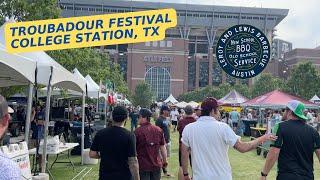 Troubadour Festival - College Station, TX with LeRoy and Lewis