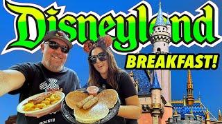 DISNEYLAND MORNING! Amazing BREAKFAST in the Park! + Rides, Changes, MORE Construction? & NEW Merch!