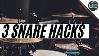 3 Fundamental Snare Drum Recording Techniques