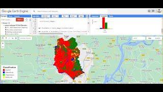 Live Google Earth Engine For Making Land Use and Land Cover Mapping using Machine learning Method