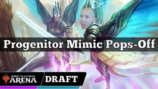 Progenitor Mimic Pops-Off | Pioneer Masters Draft | MTG Arena