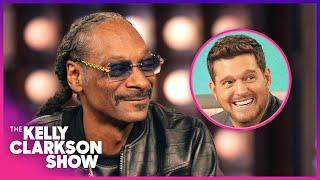 Snoop Dogg's Emotional Reaction To Michael Bublé's Daughter