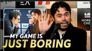 Streamer and World no.2 HIKARU NAKAMURA - " My game is just boring"!