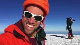 Greg and Kyle on Mount Rainier, June 2017