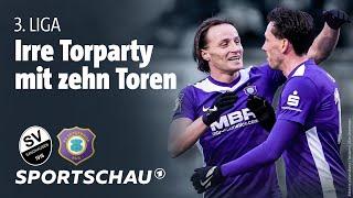 SV Sandhausen - Erzgebirge Aue Highlights 3. Liga, 18. Spieltag | Sportschau