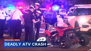 ATV rider dies in collision with car in North Philadelphia