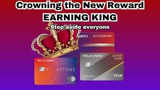 Wells Fargo is the Point/Cash back Earning KING Now