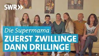 Drillinge, was tun? Großfamilie Alan im Alltag