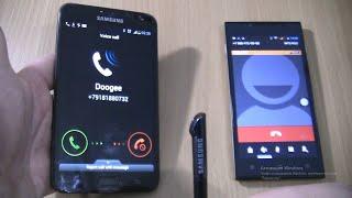 Over the Horizon Incoming call &Outgoing call at the Same time Samsung Galaxy Note 1+Doogee