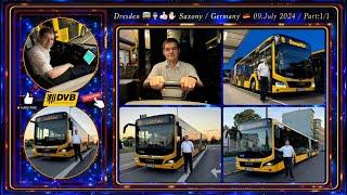 Dresden Bus line 70 and 90 with Markus / Part:1/1 / Long video version / Buslinie 70 u.90 mit Markus