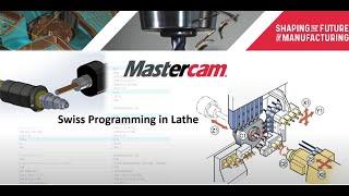 Mastercam 2023: Swiss Machining