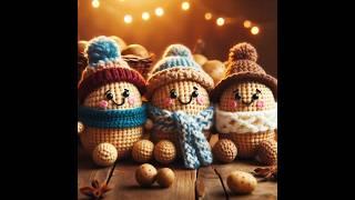 감자인형(a potato doll) #인공지능 #코바늘 #감자 #인형 #감자인형 #코바늘인형 #ai #craft #crochet #potato #doll #potatodoll