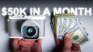 How I Made $50K In a Month As A Photographer