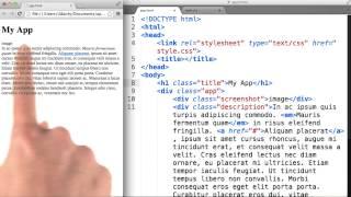 Intro to HTML and CSS - Using Semantic Tags