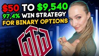 QUOTEX STRATEGY FROM $50 to $9,540 | BEST & ACCURATE STRATEGY FOR BINARY OPTIONS