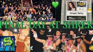 THE FINAL SHREK UK TOUR VLOG :(  #shrekthemusical #shrektour #musicaltheatre #dayinthelife