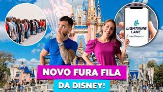 Novo fura fila da DISNEY ORLANDO! Guia completo! Vale a pena o LIGHTNING LANE?