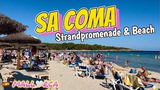 Sa Coma️MALLORCA island🩷NEW Sa Coma BEACH & PROMENADE 2024 TOP! spain #mallorca #travel #summer