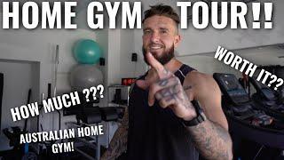 Full Home Gym Tour & Price Breakdown | Is It Worth It?? **Australian Edition**