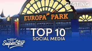 Social Media Top 10 der Jurycastings  | DSDS 2024