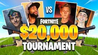 Ninja & Daequan VS Tfue & Cloak - FORTNITE FRIDAY $20,000 TOURNAMENT (Full Match All POV)