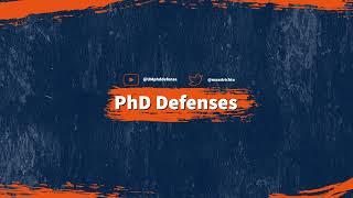 Phd Defence of Igor Popov