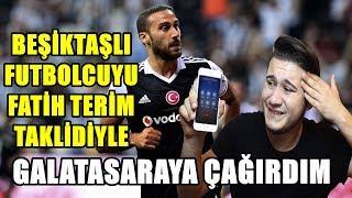 BEŞİKTAŞ'LI FUTBOLCUYU FATİH TERİM SESİYLE TROLLEDİM !