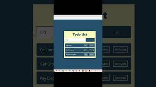 Simple Todo List with Event Delegation | HTML, CSS And Java Script 2023 #javascript #todolist