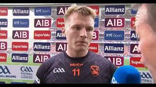 "WE WON A TIGHT GAME TODAY" RIAN O'NEILL AFTER ARMAGH V KERRY - 2024 ALL IRELAND FOOTBALL SEMI-FINAL