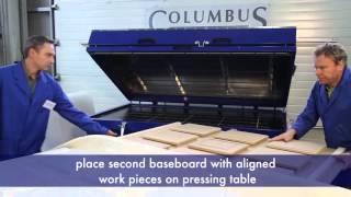 Columbus vacuum presses: Inexpensive 3D-foil laminating