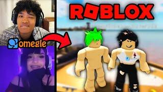 Playing Roblox With A Random Girl From Omegle