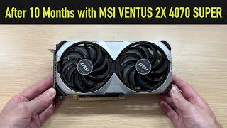 The Truth about the MSI RTX 4070 SUPER VENTUS 2X [Review]