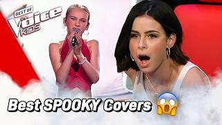 Best CREEPY & COOL Covers on The Voice Kids  GOOSEBUMPS GUARANTEED!