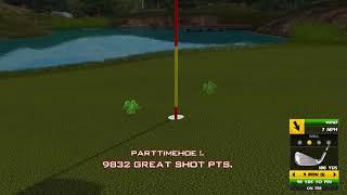 Golden Tee Great Shot on Grand Teton!