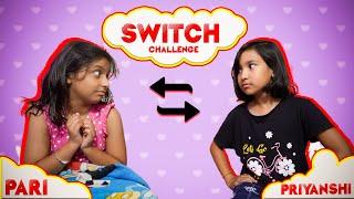 24 hrs Switch Challange LearnWithPari Vs LearnWithPriyanshi