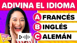 Listen and Guess the Language ️ | PlayQuiz Trivia Challenge | language quiz  General Culture Quiz