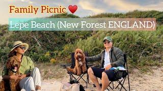 Family Picnic kan nei (Lepe Beach)