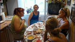 В гостях у Гали и Валика 4 августа 2012г. Березино, Бел.