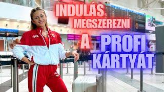 Indulás megszerezni a PROFI KÁRTYÁT - Napi vlog